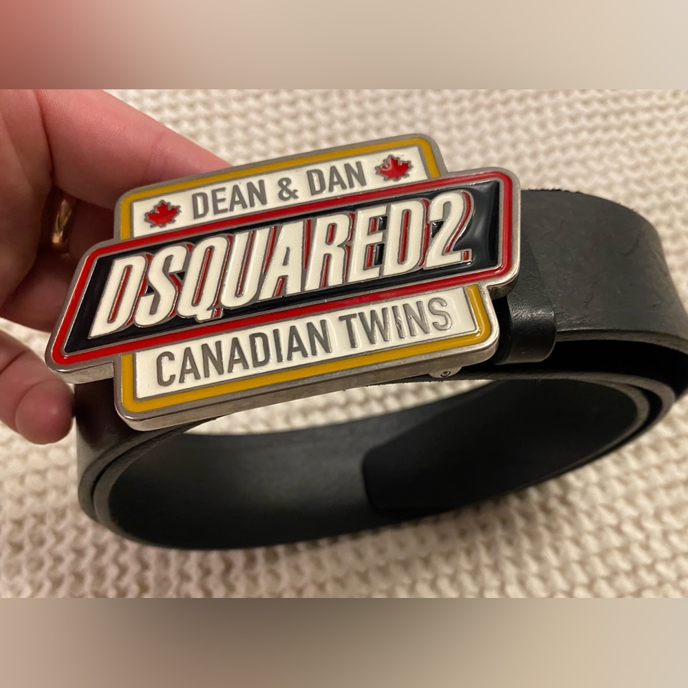 Dsquared2 leather belt